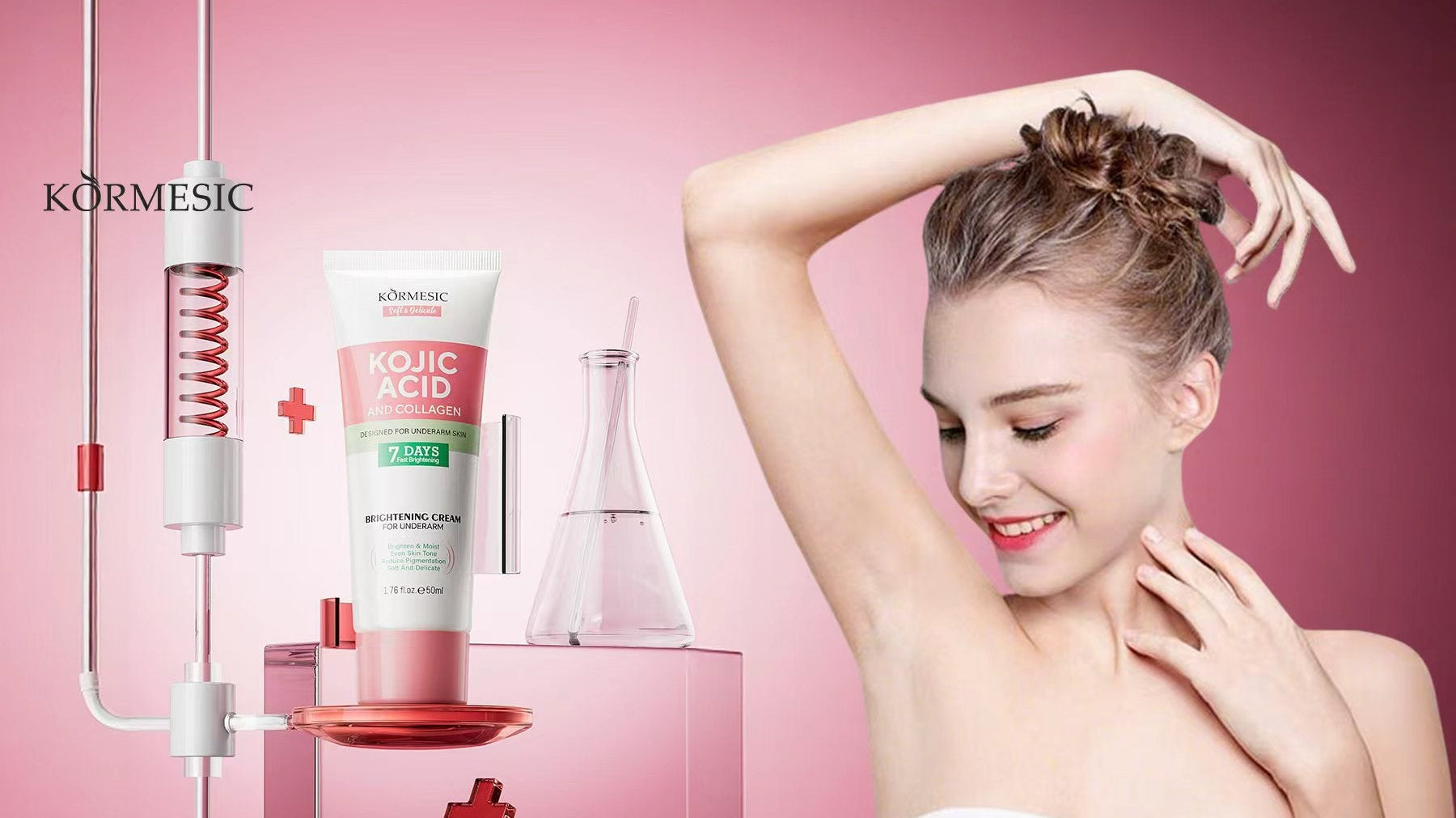 The Dermal Correction Frontier: Scaling Global B2B Growth with KORMESIC Kojic Acid & Collagen Underarm Cream