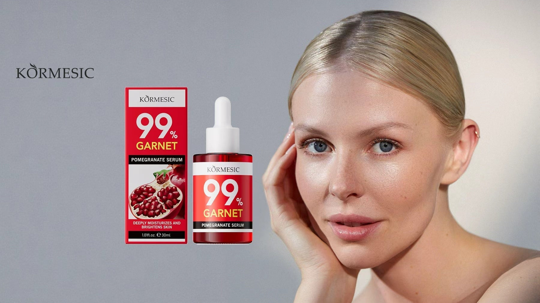 The Radiance Protocol: How KORMESIC Pomegranate Essence Redefines Global OBM Skincare Standards