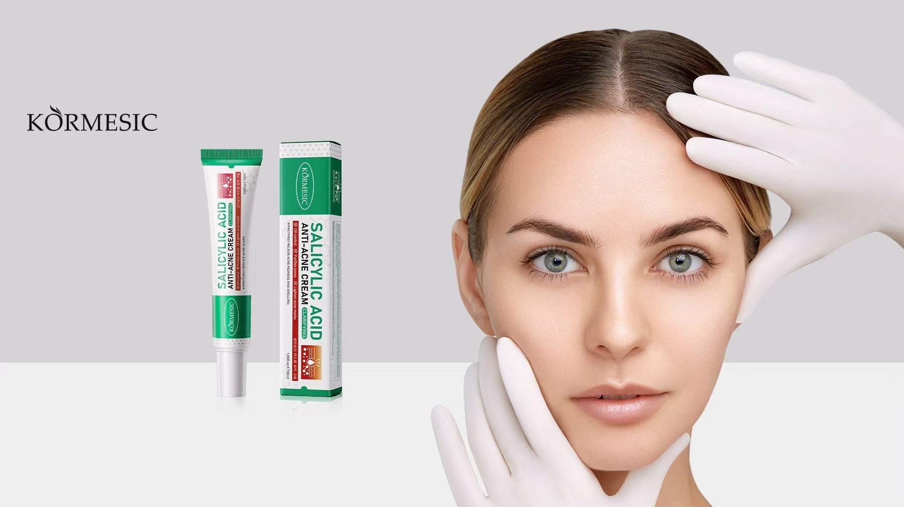 The Dermal Clarity Frontier: Scaling 2026 Global Markets with KORMESIC Salicylic Acid Acne Cream OBM Strategy