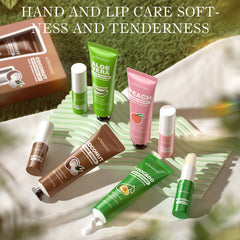 KORMESIC Hand Cream+Lip Balm Set