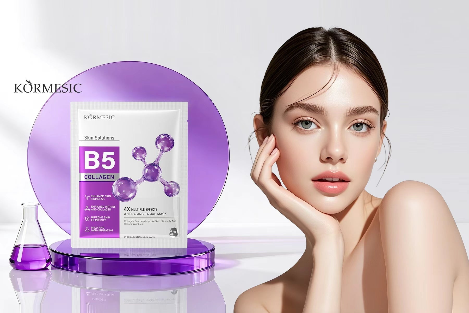 The Dermal Scaffolding: Strategic OBM Growth with KORMESIC Collagen B5 Anti-Aging Mask