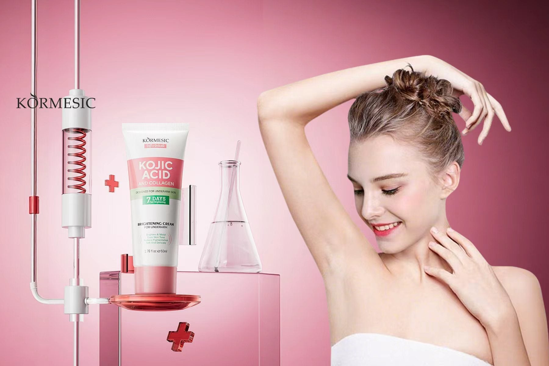 The Dermal Correction Frontier: Scaling Global B2B Growth with KORMESIC Kojic Acid & Collagen Underarm Cream