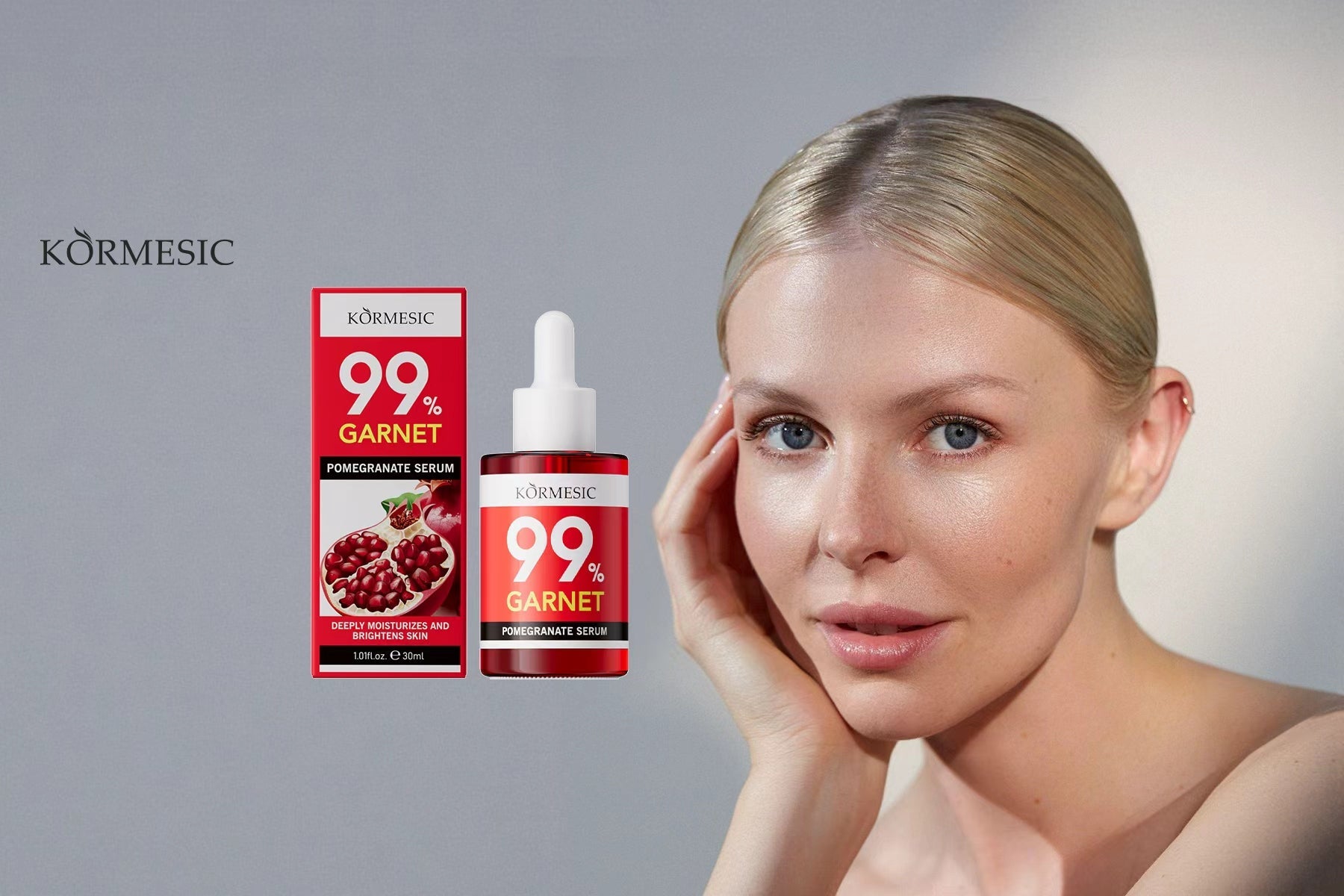 The Radiance Protocol: How KORMESIC Pomegranate Essence Redefines Global OBM Skincare Standards
