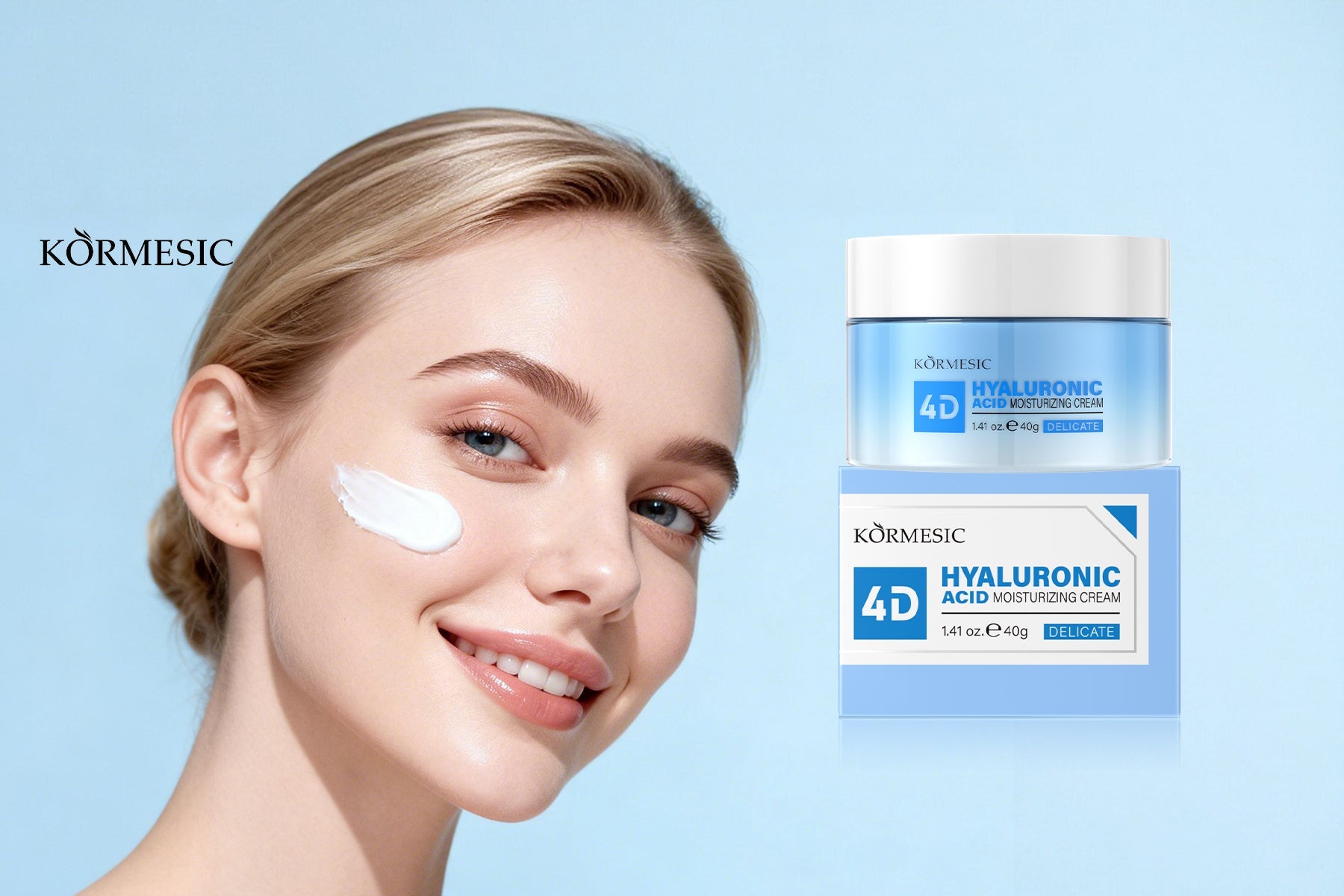 Multi-Dimensional Hydration: How KORMESIC 4D Hyaluronic Acid Moisturizing Cream Redefines the OBM Skincare Market