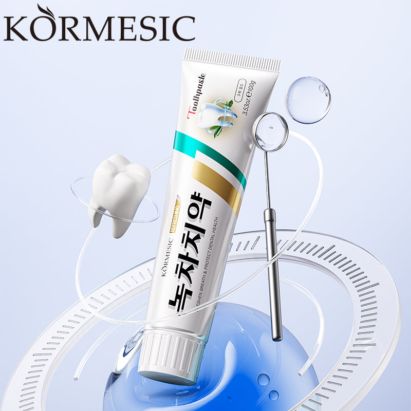 KORMESIC Green Tea Toothpaste – kormesicglobal