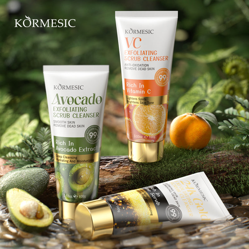 KORMESIC Exfoliating Scrub Cleanser – kormesicglobal