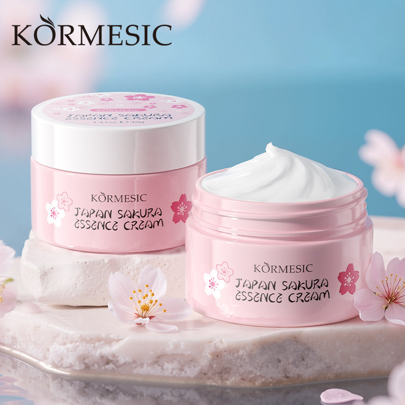【最終値下げ】MÖDERE HARMONIZING CREAM 125g×5本 KORMESIC Japan Sakura Brightening & Moisturizing Essence Cream