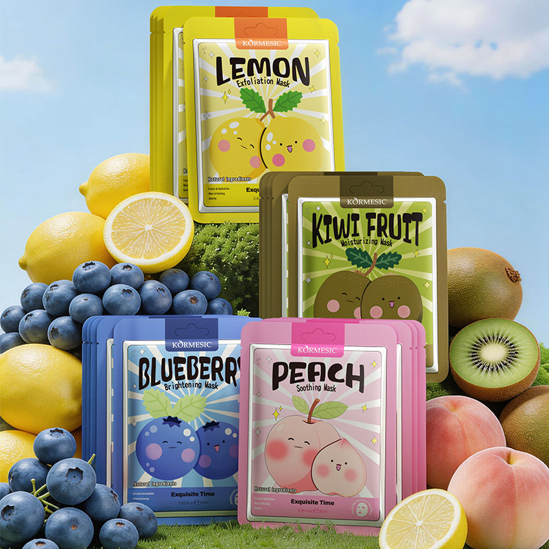 KORMESIC Cartoon Fruit Brightening Facial Mask UKINDGB 25ml