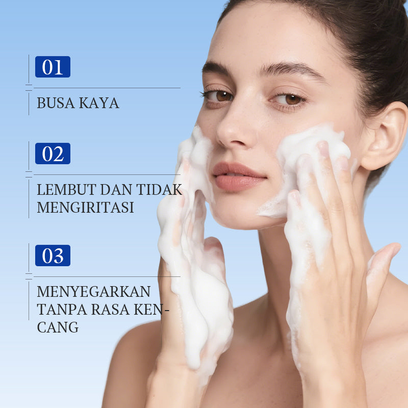 KORMESIC Blueberry foaming facial cleanser for gentle daily cleansing