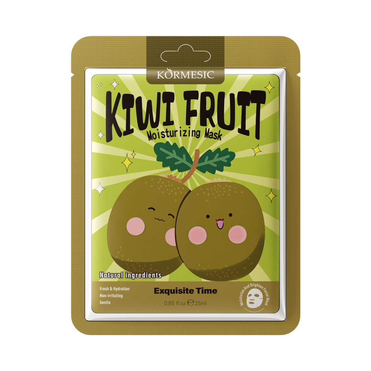 KORMESIC Cartoon Fruit Brightening Facial Mask UKINDGB 25ml